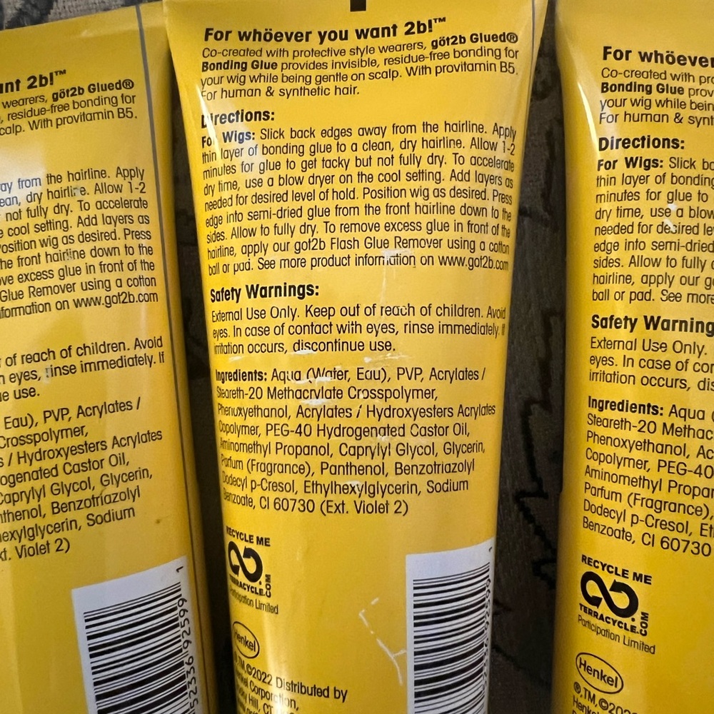 got2b Bonding glue6 Fl oz ea Set of 4 & Flash Glue Remover 4 Fl oz ea Set of 5 - Picture 3 of 5